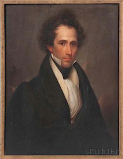 Frederick R. Spencer (New York, 1806-1875)      Portrait of Augustus Hurlburt