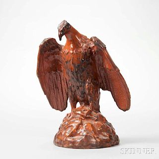 Glazed Redware Eagle