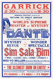 World’s Supreme Master of Mystery. Sim-Sala-Bim