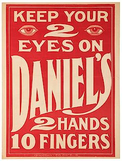 Keep Your 2 Eyes on Daniel’s 2 Hands, 10 Fingers