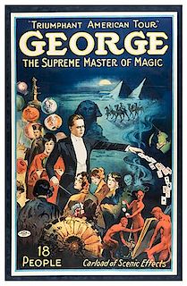 Triumphant American Tour: George, Supreme Master of Magic