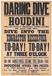Houdini – Daring Dive Into the Edgbaston Reservoir
