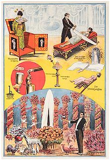 Stage Illusions and Parlor Magic Stock Poster