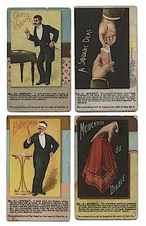 Duke Tobacco Tricks with Cards Trade Card Set