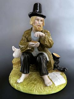 Russian Gardner Porcelain Figure