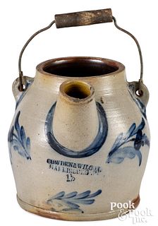 Pennsylvania stoneware batter, jug, 19th c.