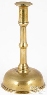 English brass candlestick, late 16th/early 17th c.