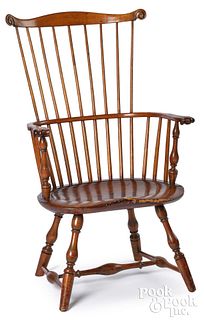 Pennsylvania fanback Windsor armchair, ca. 1790