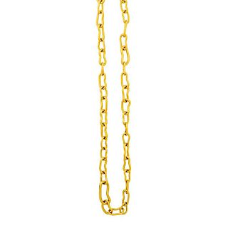 TIFFANY & CO. SUBSTANTIAL 23K GOLD NECK CHAIN