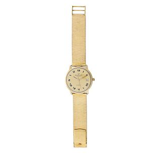 UNIVERSAL GENEVE POLEROUTER GOLD AUTOMATIC WATCH