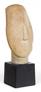 An Alva Studios Museum Plaster Bust Replica Height 10 3/4 inches.