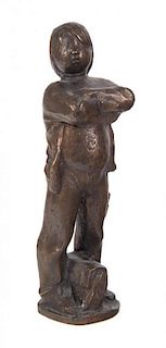 Artist Unknown, (20th century), Standing Figure of Young Student