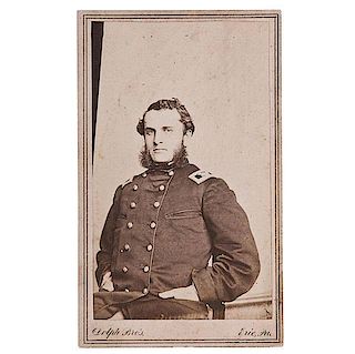 Colonel Strong Vincent, KIA Gettysburg, CDV 