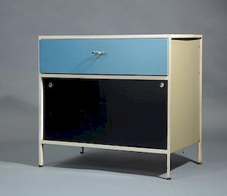 George Nelson steel frame cabinet by Herman Miller