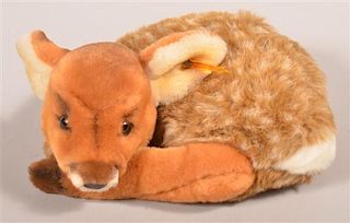 Steiff Fawn Stuffed Animal.
