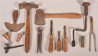 Group of Miscellaneous Antique Hand Tools.