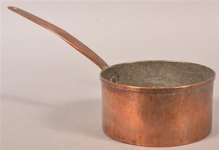 Dovedtailed Copper Cooking Pot.