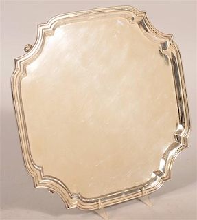 Tiffany & Co. Sterling Silver Footed Tray.