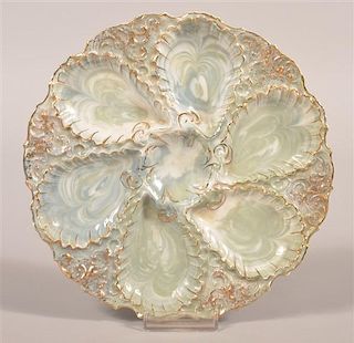 Scroddleware Hard Paste China Oyster Plate.