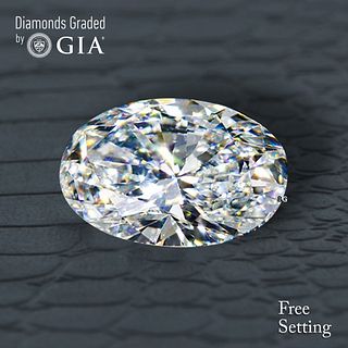 1.50 ct, E/VS2, Oval cut GIA Graded Diamond. Appraised Value: $39,900 