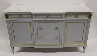 Louis Philippe Bronze Mounted Painted Cabinet.