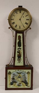 Attributed To Willard Banjo Clock.