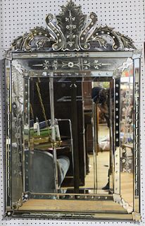 Vintage Venetian Style Mirror.