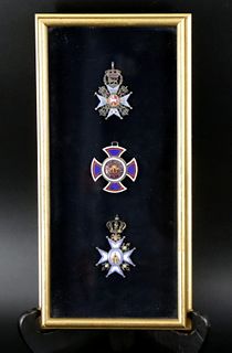 MILITARIA. German, Montenegro, and Serbian Medals.