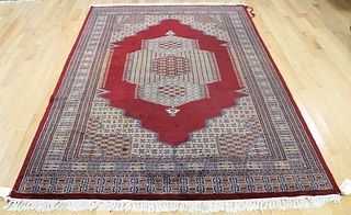 Vintage & Finely Hand Woven Bokhara Carpet.