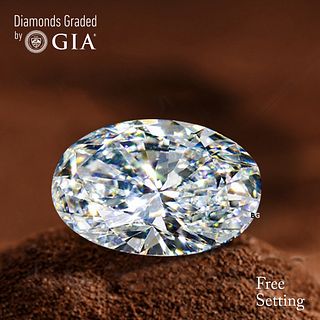 3.20 ct, H/VVS2, Oval cut GIA Graded Diamond. Appraised Value: $154,800 
