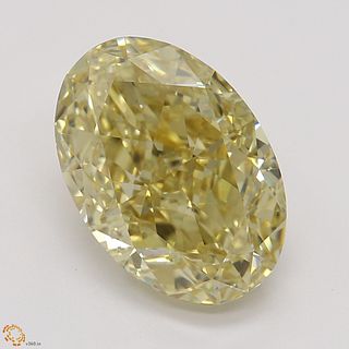 2.18 ct, Natural Fancy Brownish Yellow Even Color, VS1, Oval cut Diamond (GIA Graded), Appraised Value: $21,000 