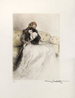 Louis Icart (After) - Consolation
