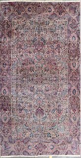 A VERY FINE KERMAN PALACE SIZED HAND WOVEN ORIENT