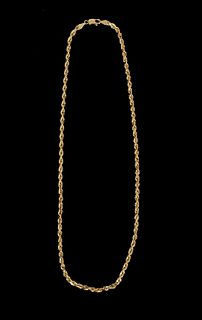 A 14K Gold Necklace