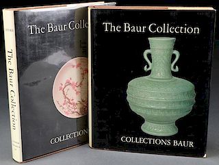 ASIAN ART BOOKS; TWO VOLUMES, THE BAUR COLLECTION