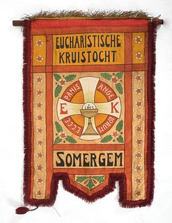 An Early 20th Century Religious Banner
