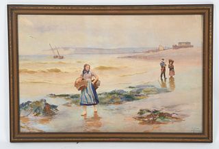 John A. Fraser (Canadian, 1838 - 1898) Watercolor
