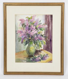 Jacob Howard Euston (1892 - 1965) Watercolor