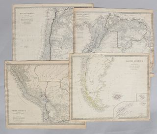 Four Maps of South America