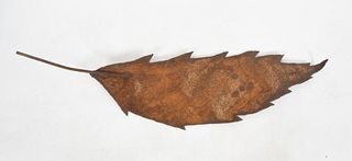 End-of-Day Folk Art Iron Feather, Bethlehem Steel