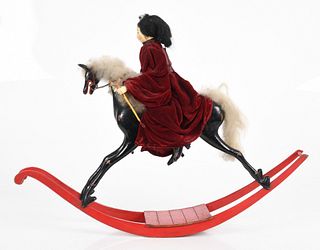 An Automaton Rocking Horse and Rider