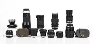 Estate Lot, Group of Camera Lenses