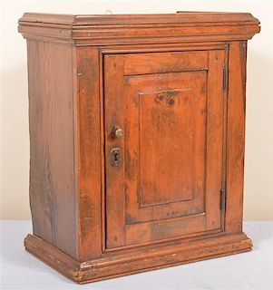 18th Century Mixed Wood Hanging Cupboard.