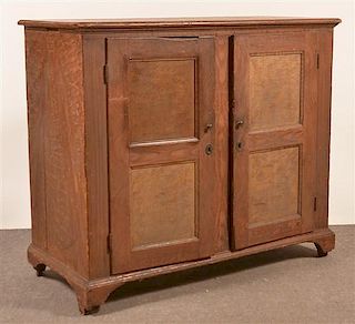 Pennsylvania Early 19th Century Softwood Jelly Cupboard.