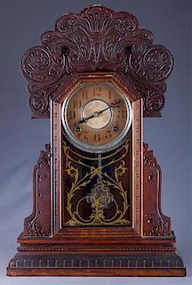 Gingerbread Mantle Clock