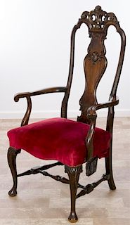 Continental Revival Arm Chair, Circa 19th C