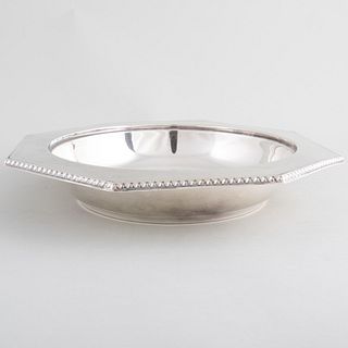 Tiffany & Co. Silver Octagonal Serving Bowl