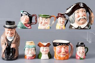Doulton & Staffordshire Toby Mugs Collection
