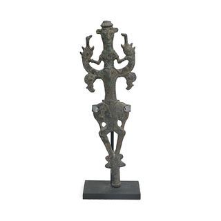Luristan "Master of Animals" Bronze Figurine