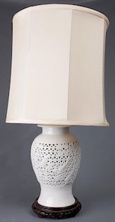 Blanc de Chine Table Lamp